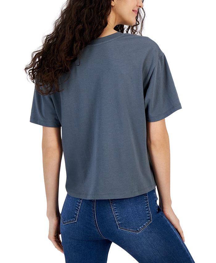 Rebellious One Juniors' Daisy Embroidered TShirt Macy's