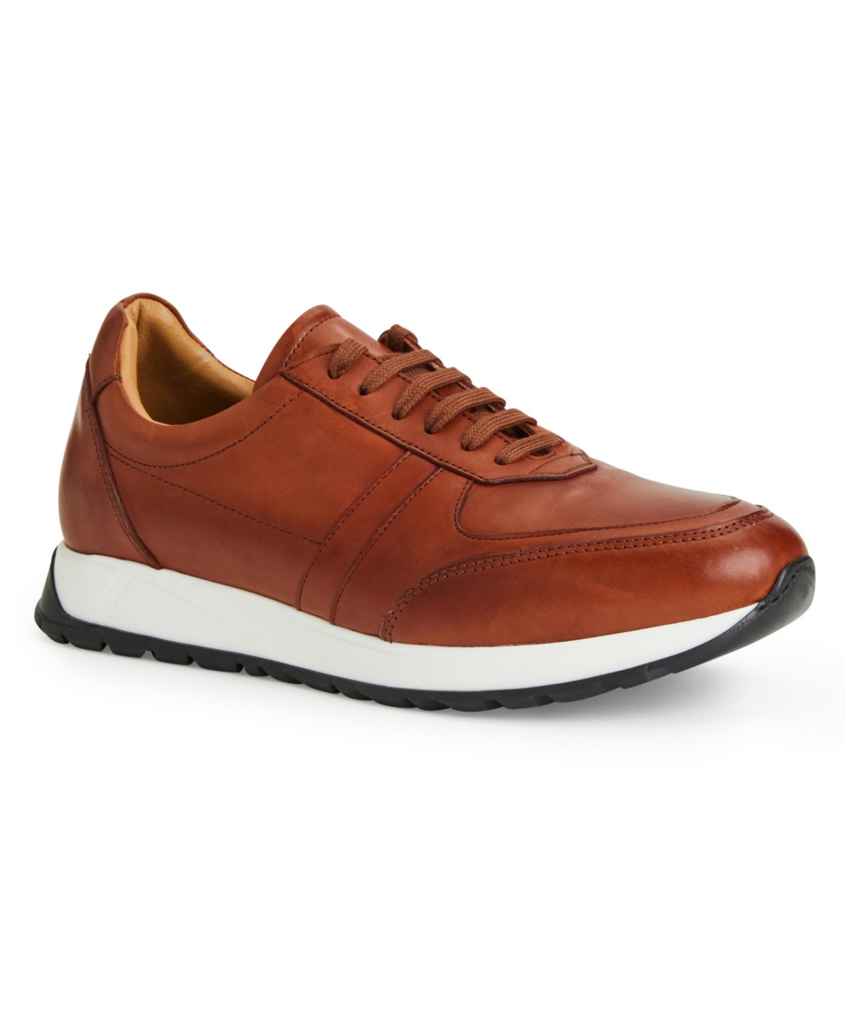 BRUNO MAGLI MEN'S ACE SUEDE AND LEATHER ATHLETIC LACE-UP SNEAKERS