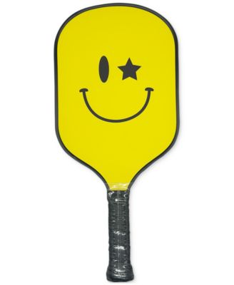 Jill & Ally Smiley Face Double-Sided Pickleball Paddle