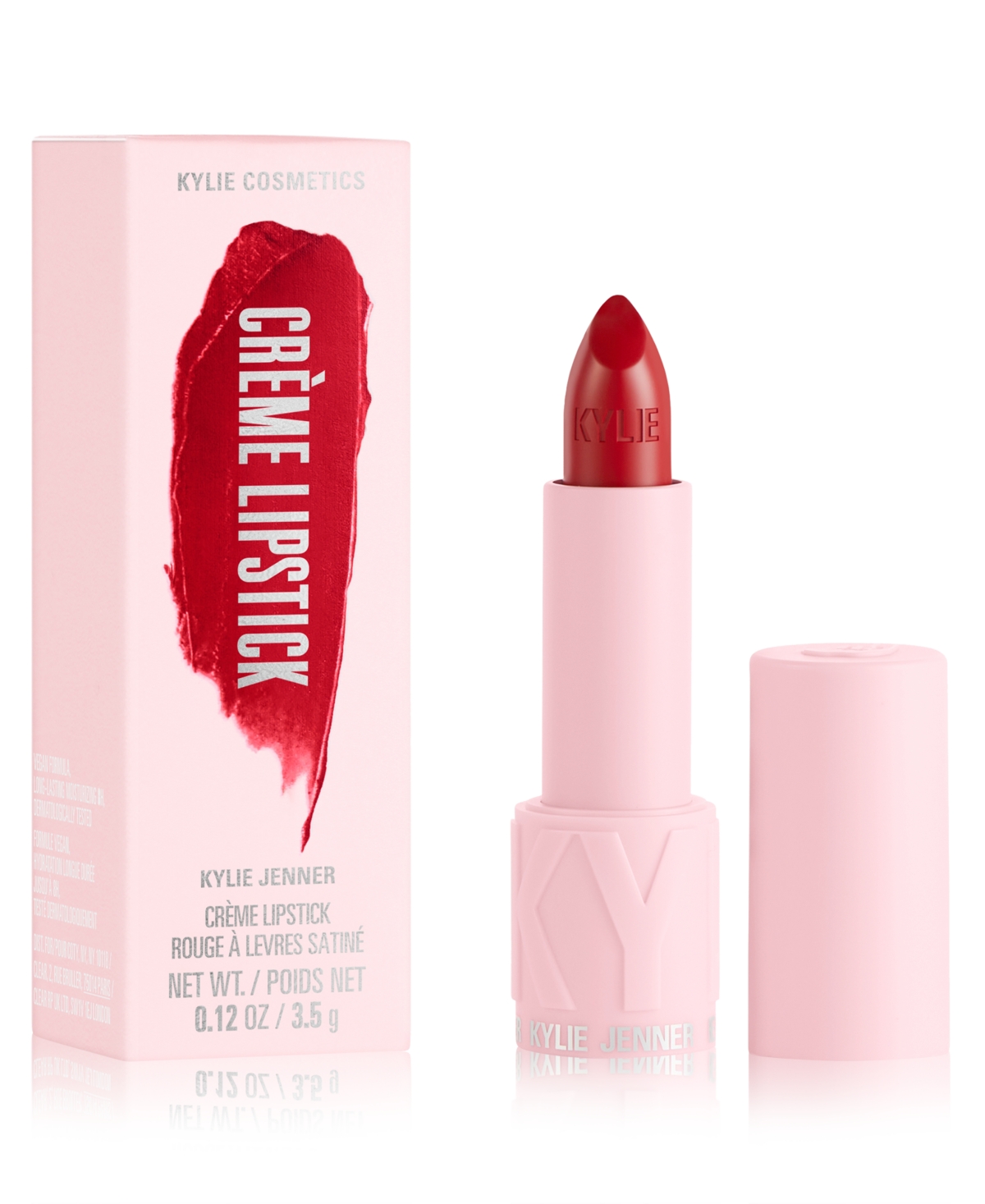 Kylie Cosmetics Creme Lipstick In The Girl In Red