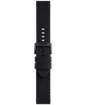 Tissot - Official Interchangeable Black Fabric Watch Strap