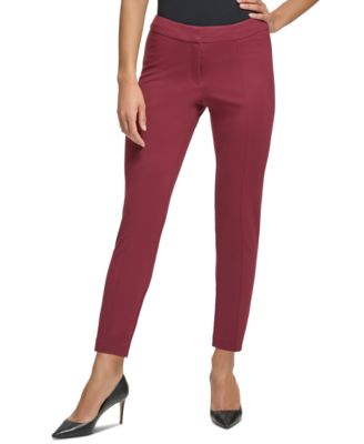 DKNY - Petite High-Rise Skinny Ankle Pants