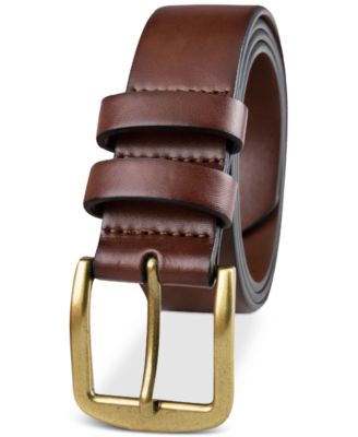 Men's Burnished-Edge Belt