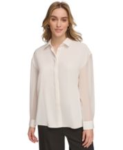 Macys chiffon tops on sale