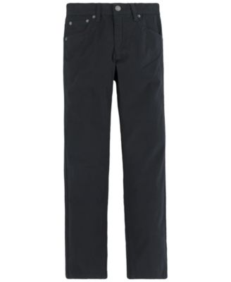 Big Boys 511 Slim Fit 5-Pocket Sueded Pants