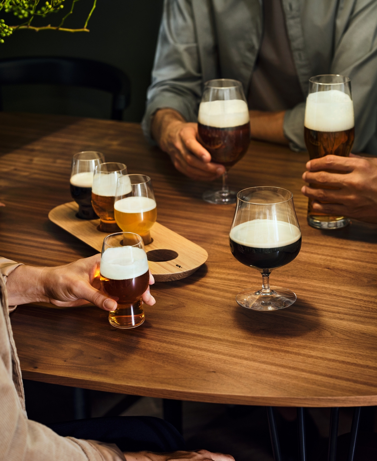 Waterford Craft Brew 5 Piece Beer Flight Set In Clear