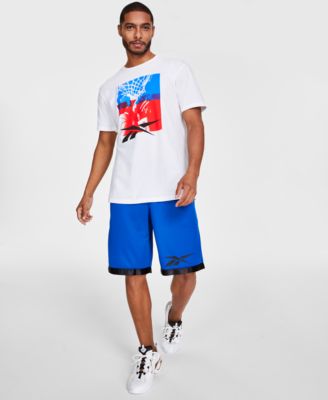 Mens Basketball Graphic T Shirt Shorts