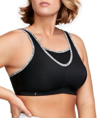 Women's Plus Size Sport No-Bounce Camisole Bra 1066