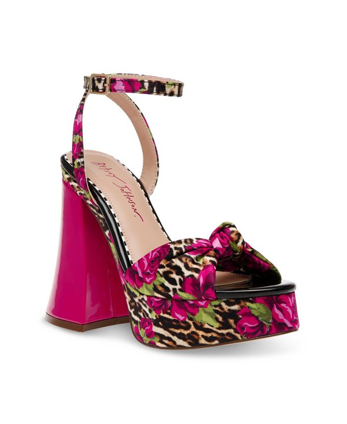 Betsey johnson shop platform sandals