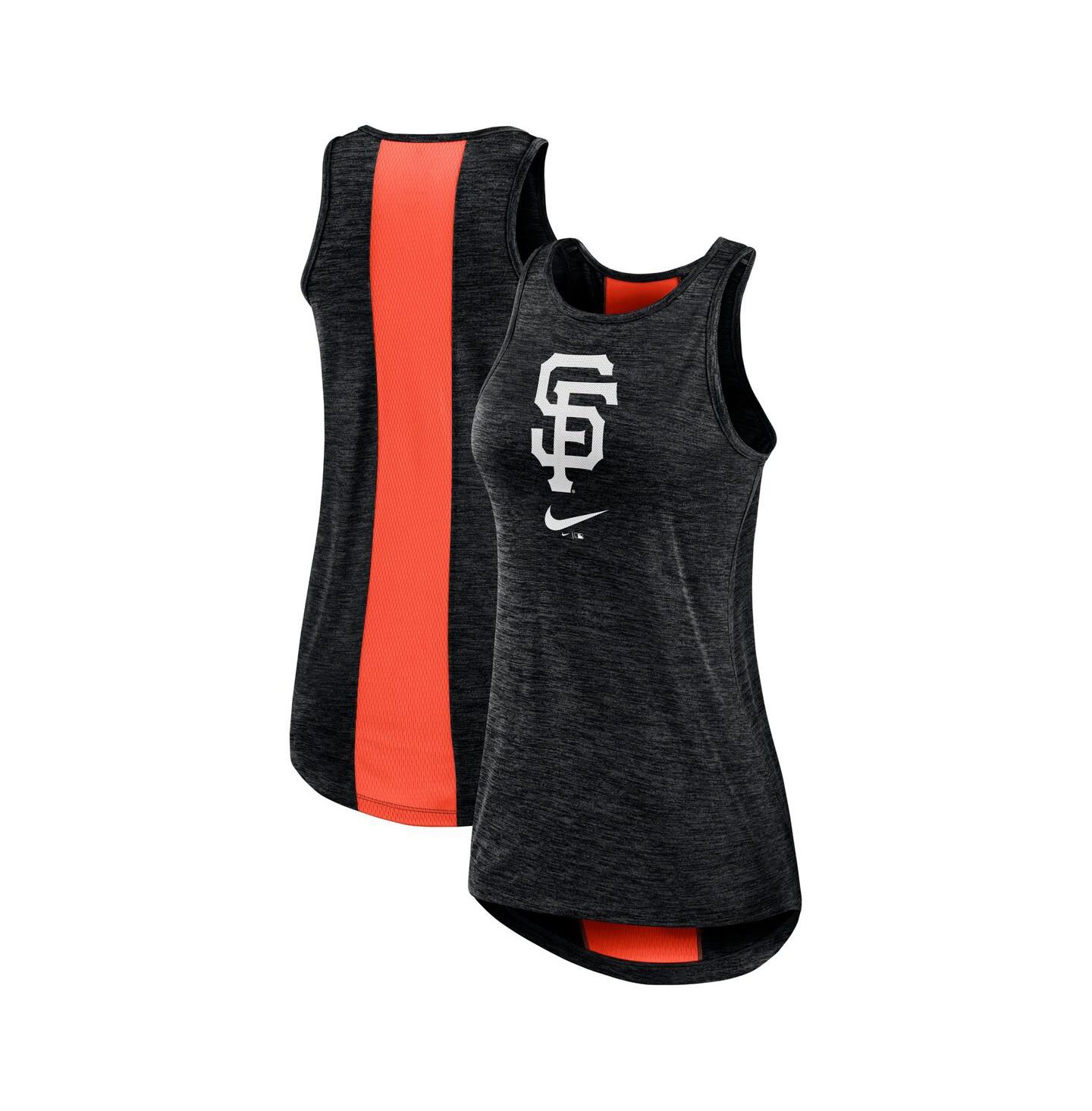 Женский топ Nike Black San Francisco Giants Right Mix High Neck — фото 1
