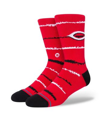 Men's Stance Cincinnati Reds Chalk Crew Socks - Macy's