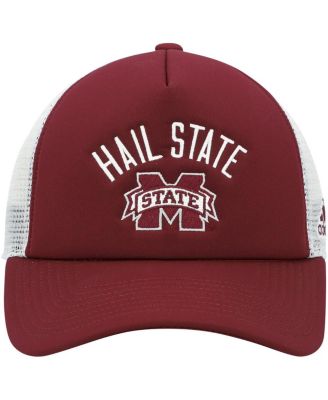 Men's Maroon Mississippi State Bulldogs Dowsing and Bell Trucker Snapback Hat