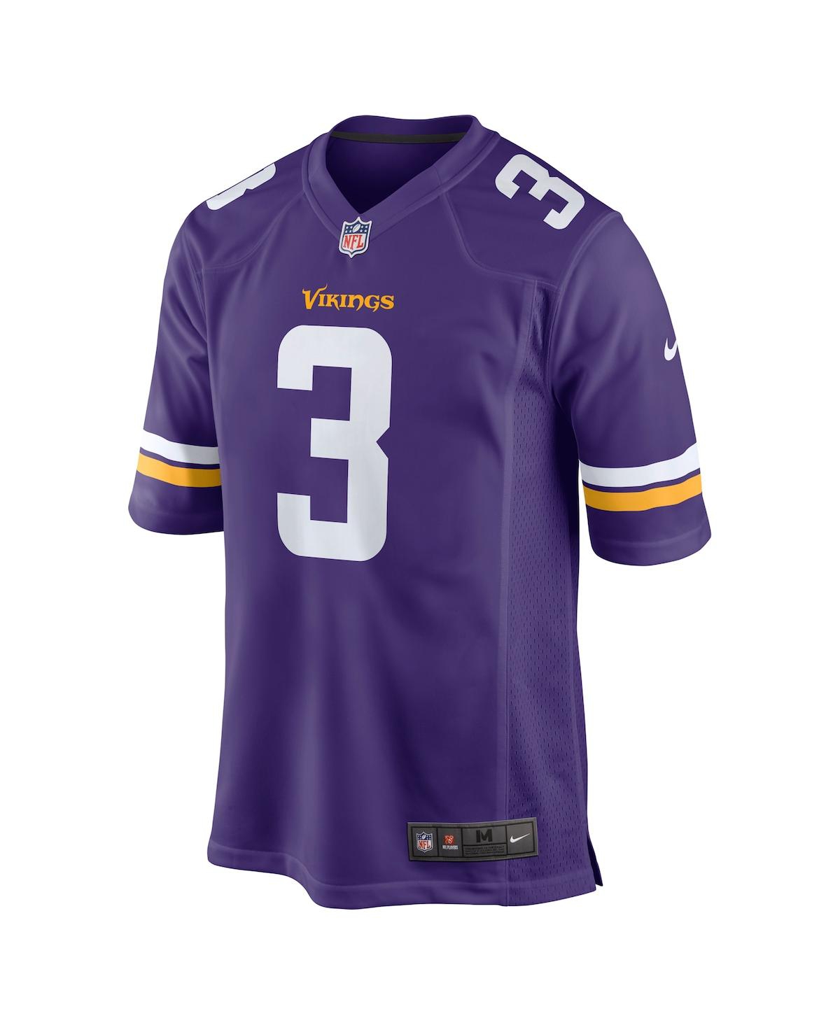 Men's Nike Jordan AddisonMinnesota Vikings 2023 Nfl Draft First Round Pick Game Jersey - Purple