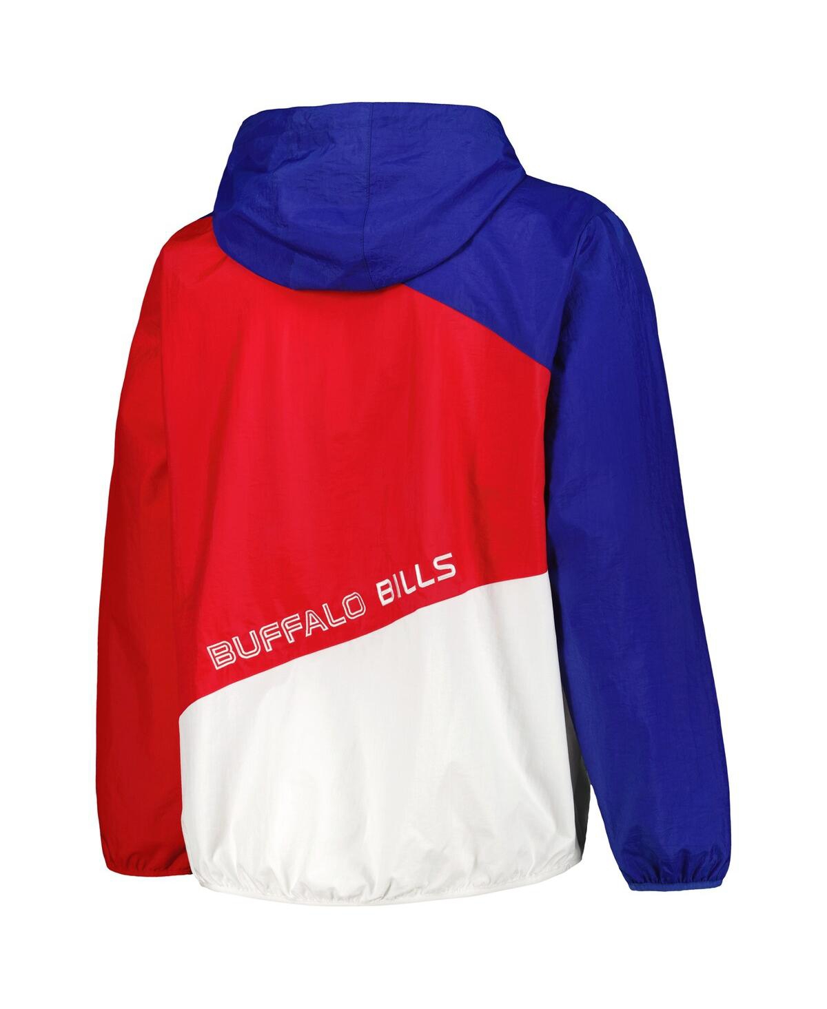 Shop Tommy Hilfiger Men's  Royal, Red Buffalo Bills Bill Full-zip Jacket In Royal,red