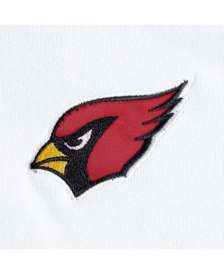 Women's White, Cardinal Arizona Cardinals Bobbi Color Blocked Pullover Hoodie