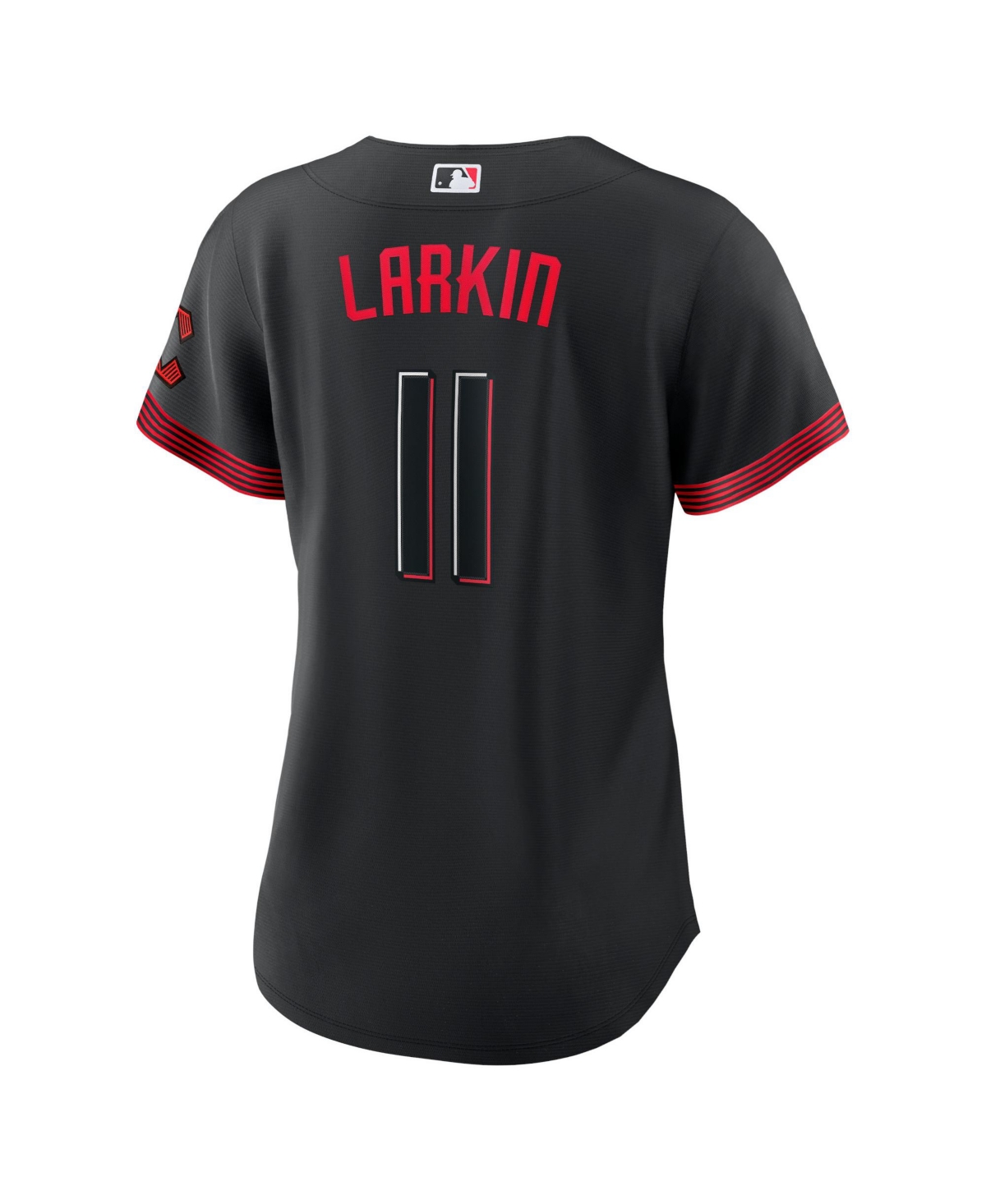 Women's NikeCincinnati Reds Barry Larkin 2023 City Connect Replica Player Jersey - Black