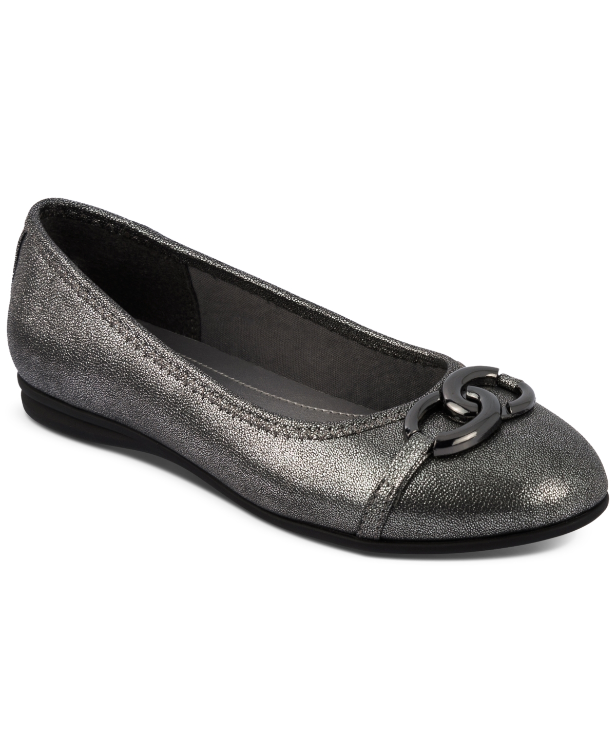 Amandaa Flats, Created for Macy's - Pewter