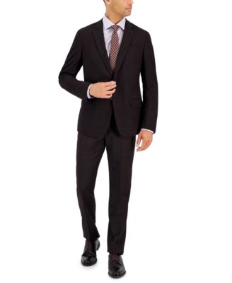 A X Armani Exchange Armani Exchange Men s Slim Fit Merlot Suit