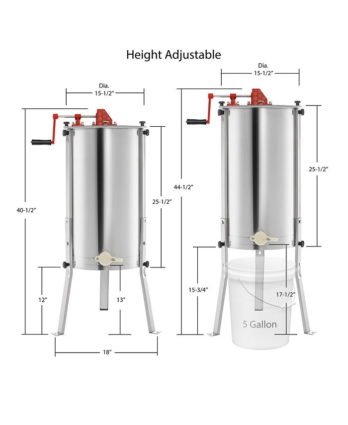 honey-keeper-pro-2-frame-stainless-steel-honey-extractor-beekeeping