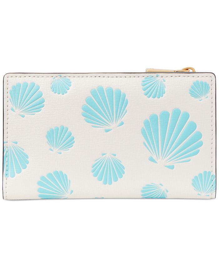 kate spade new york Seashell Embossed Saffiano Leather Small