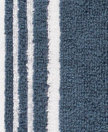 All-Clad Stripe Dual Sided Woven Kitchen Towel, Set of 3 - Pewter