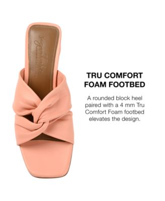 Women's Charlize Twisted Slip On Dress Sandals