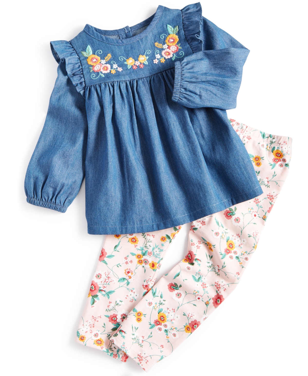 Baby girl denim top Clearance