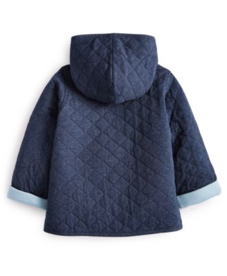 First Impressions Baby Boys Reversible Barn Jacket, Created for Macy's