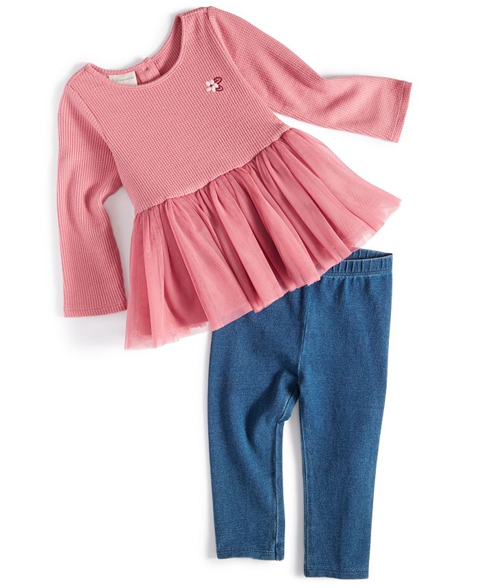 Tory Burch Kids Girls Pink Long Sleeve Tunic Shirt Sweater Sweatshirt Size  Small