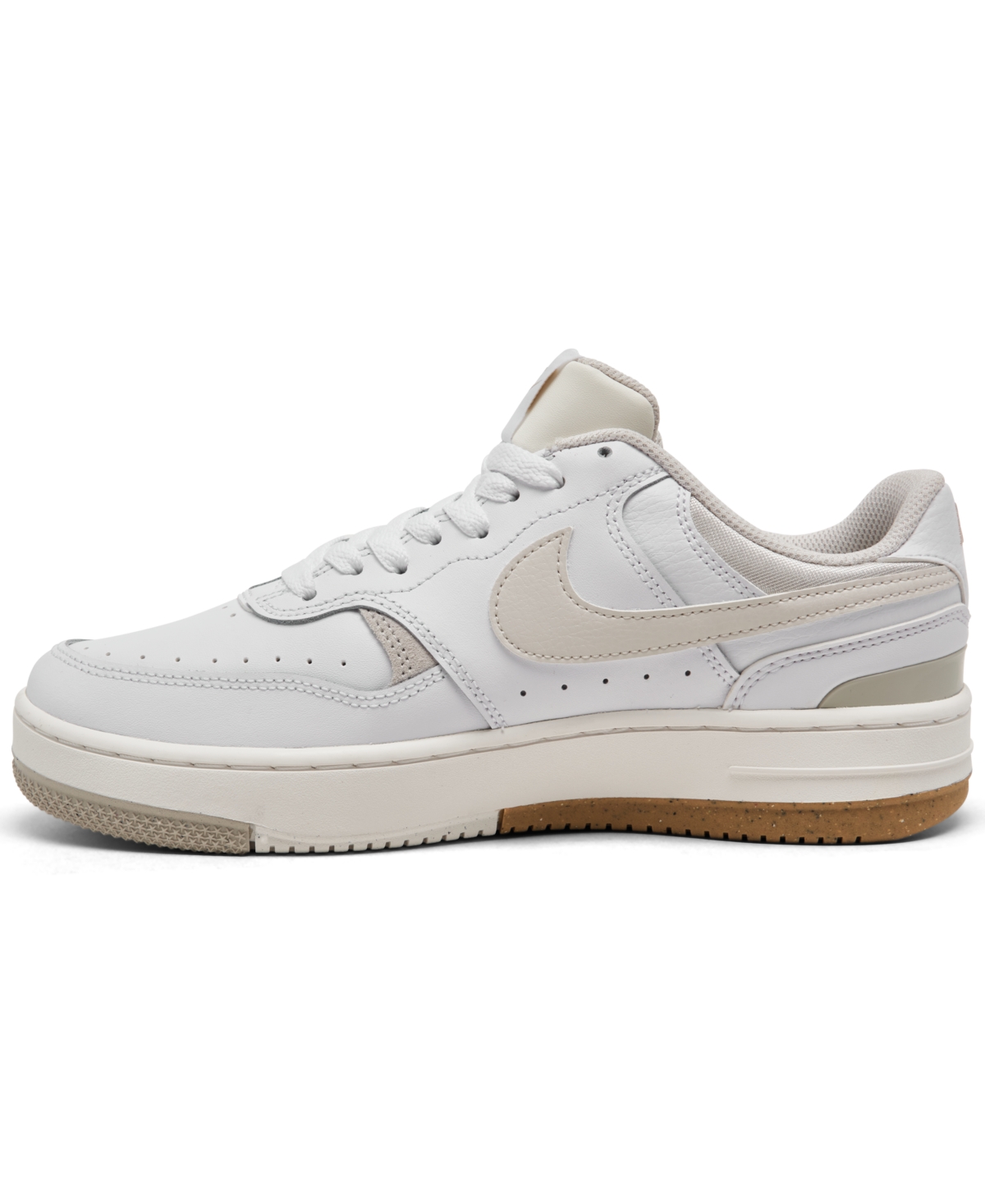 Nike Women's Gamma Force Casual Sneakers From Finish Line In White,phantom