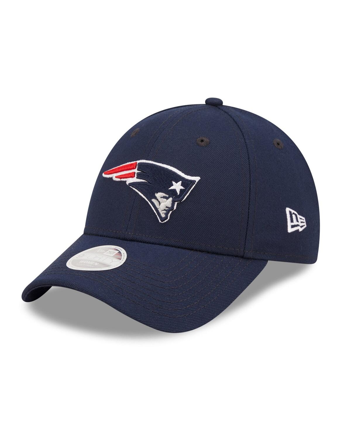 New Era Women's  Navy New England Patriots Simple 9forty Adjustable Hat