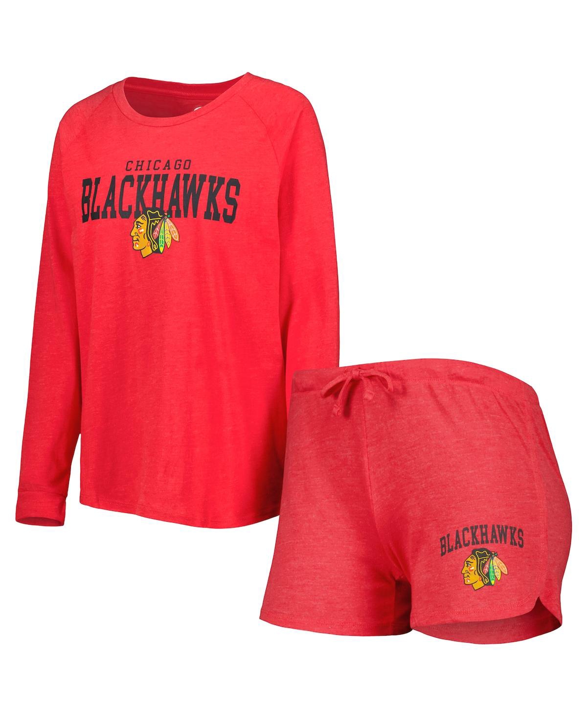 Branded Heather Red Chicago Blackhawks Shirt, hoodie, sweater, long sleeve  and tank top