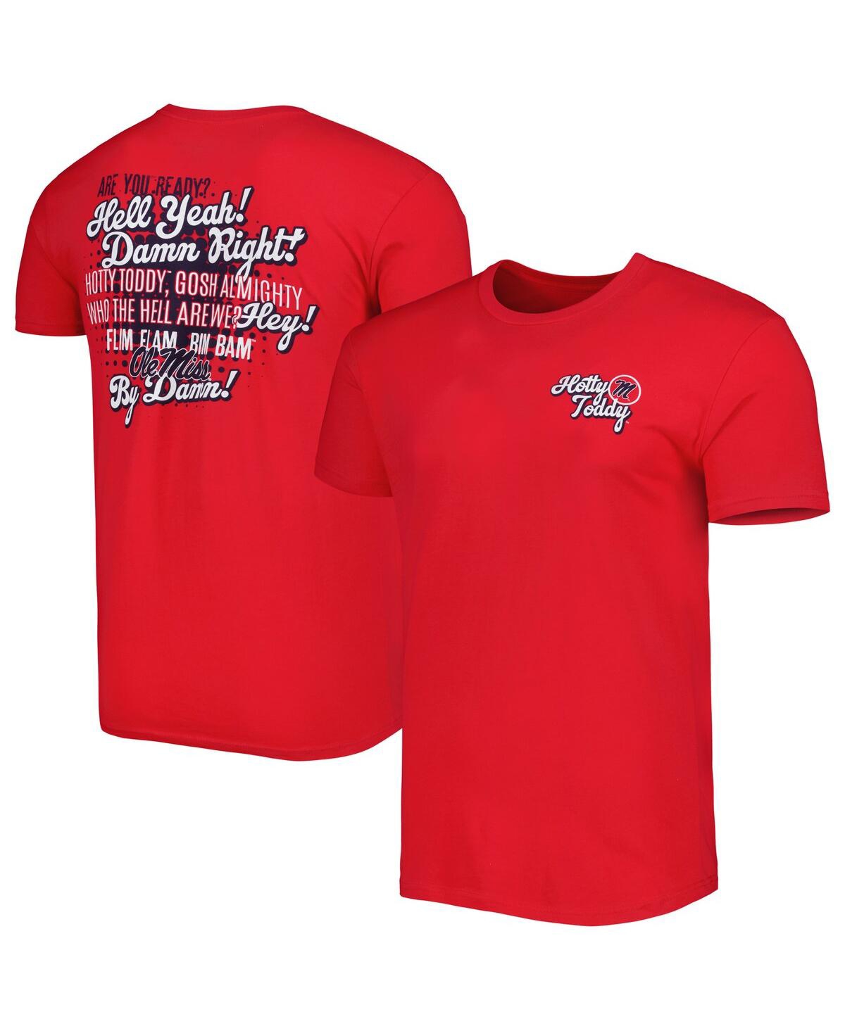Image One Red Ole Miss Rebels Hyperlocal T-shirt In Red