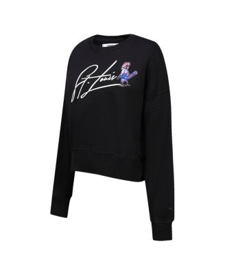 Women's Black St. Louis Cardinals City Scape Pullover Sweatshirt