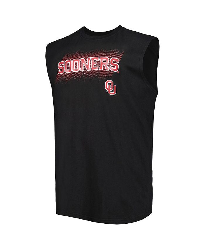 Profile Men's Black Oklahoma Sooners Big and Tall Tank Top Macy's