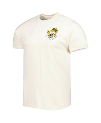 Men's Cream Missouri Tigers Vault Vintage-Like Comfort Color T-shirt