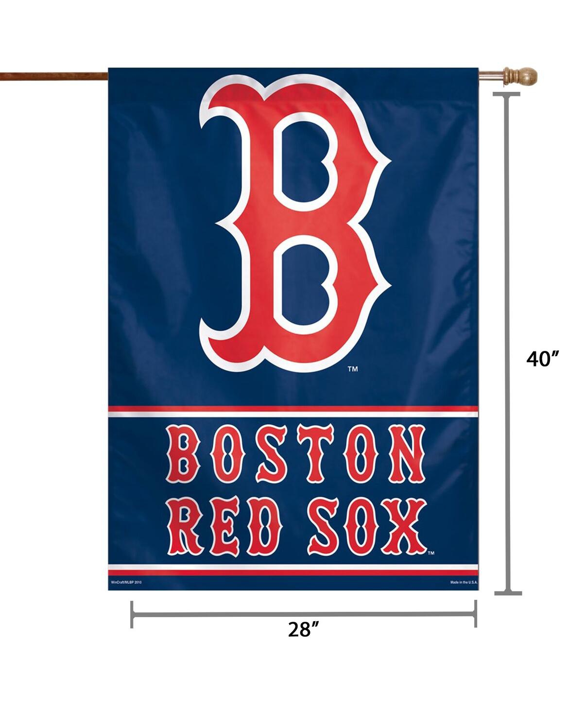Wincraft Boston Red Sox 28" X 40" B Logo Single-sided Vertical Banner In Navy