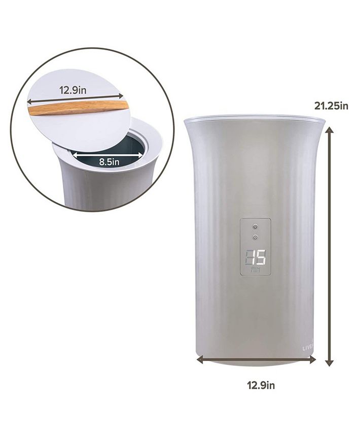 Livefine Towel Warmer, Large Towel Heater with LED Display Gray Macy's