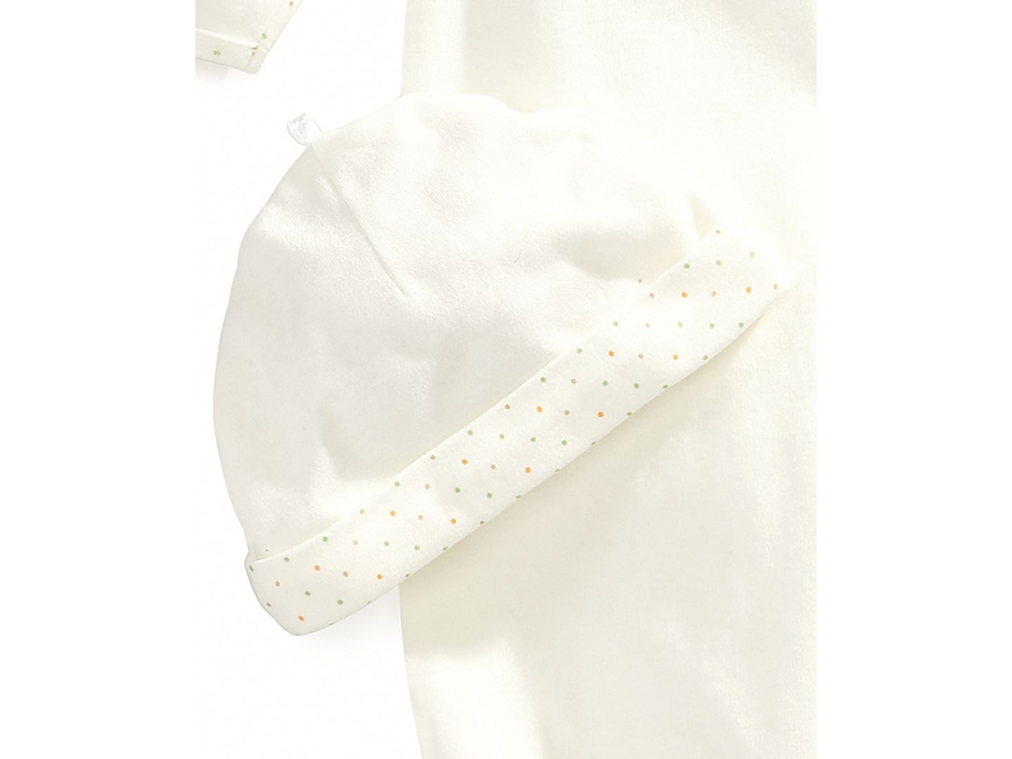 Комплекты Little Me Giraffe Gown and Hat, 2 Piece Set для малышей, цвет: Слоновая кость — фото 5