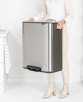 Bo Step on Trash Can, 16 Gallon, 60 Liter