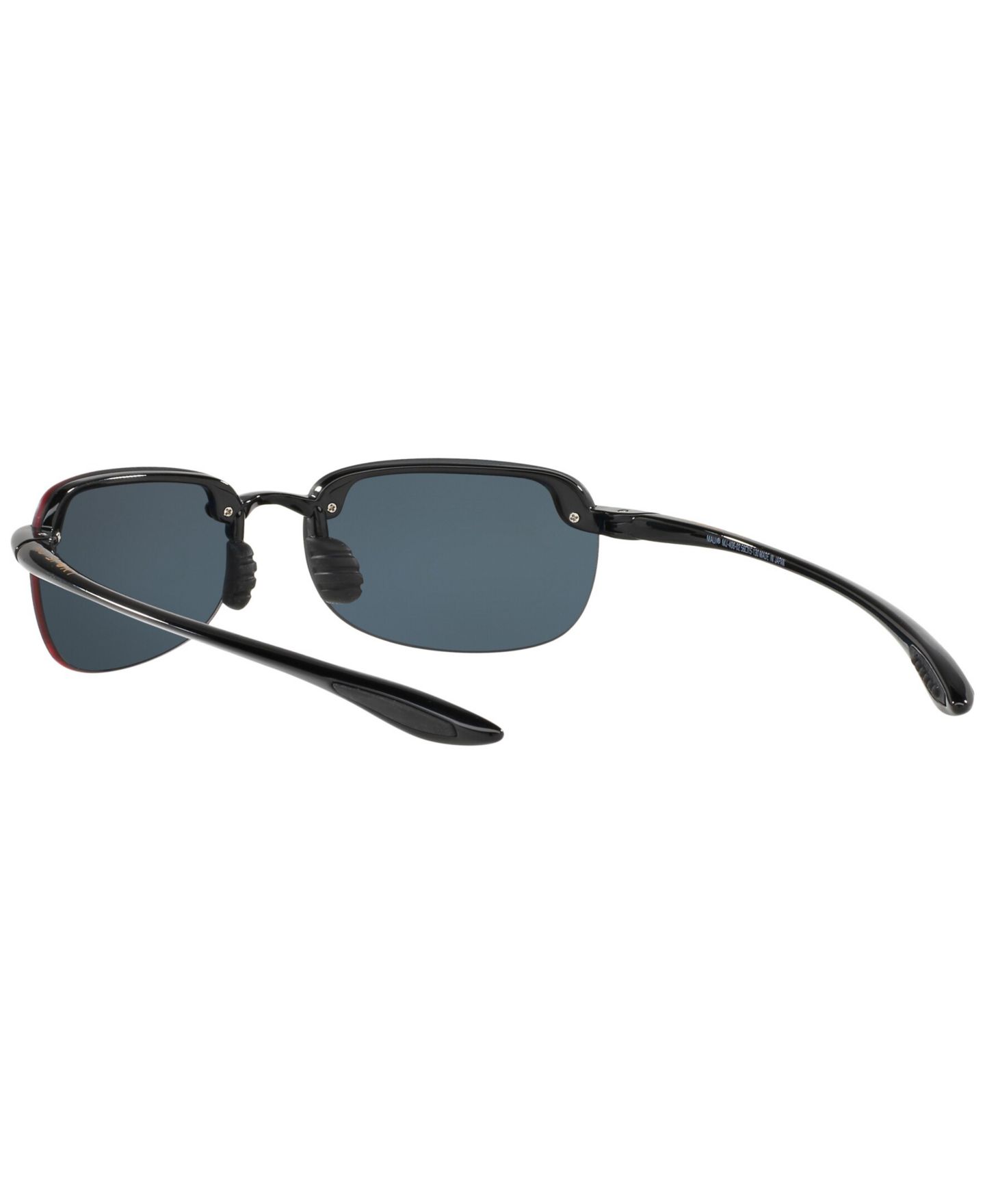 Солнцезащитные очки Maui Jim Unisex Polarized Sunglasses, Sandy Beach, цвет: Чёрный серый — фото 6