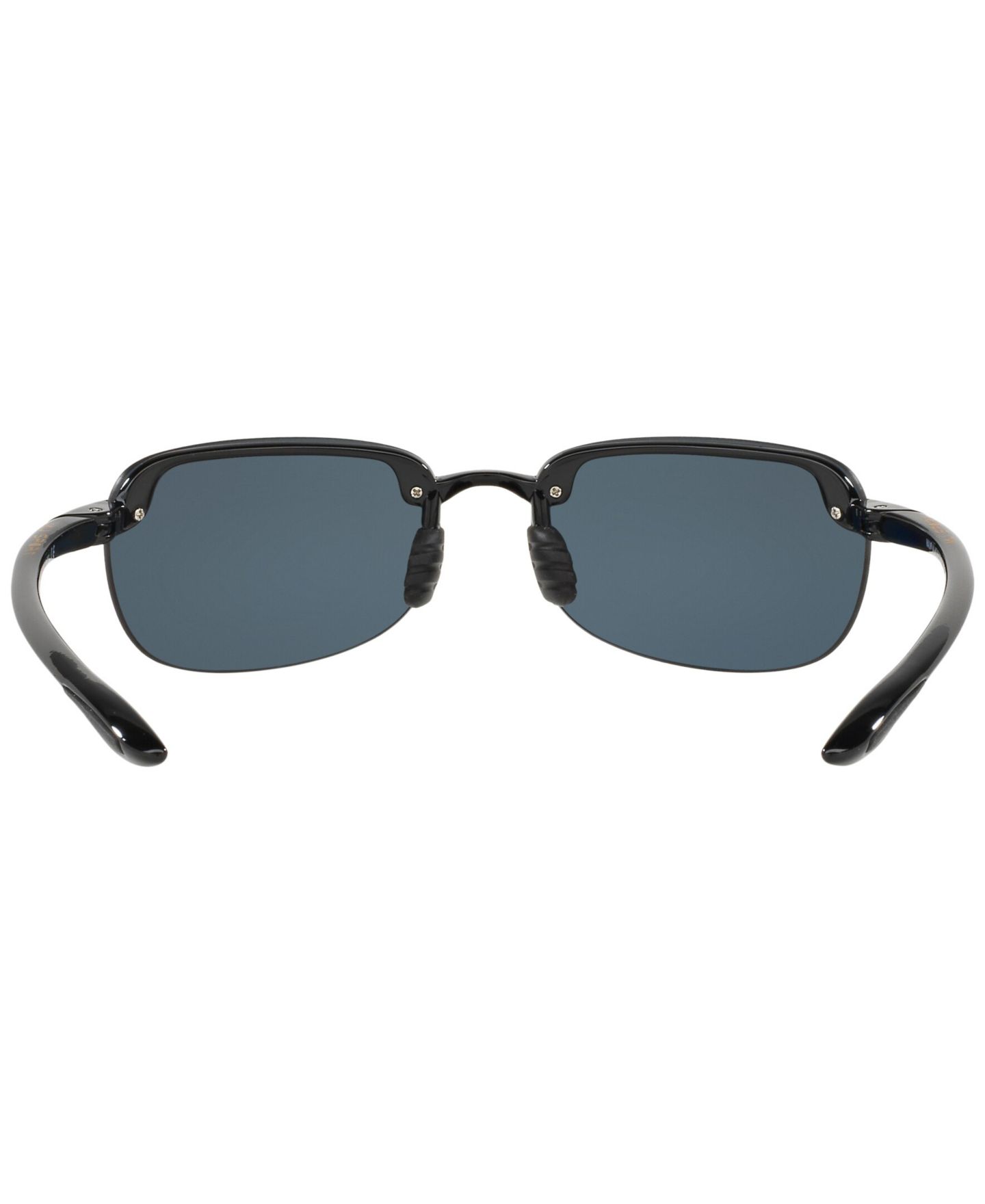 Солнцезащитные очки Maui Jim Unisex Polarized Sunglasses, Sandy Beach, цвет: Чёрный серый — фото 9