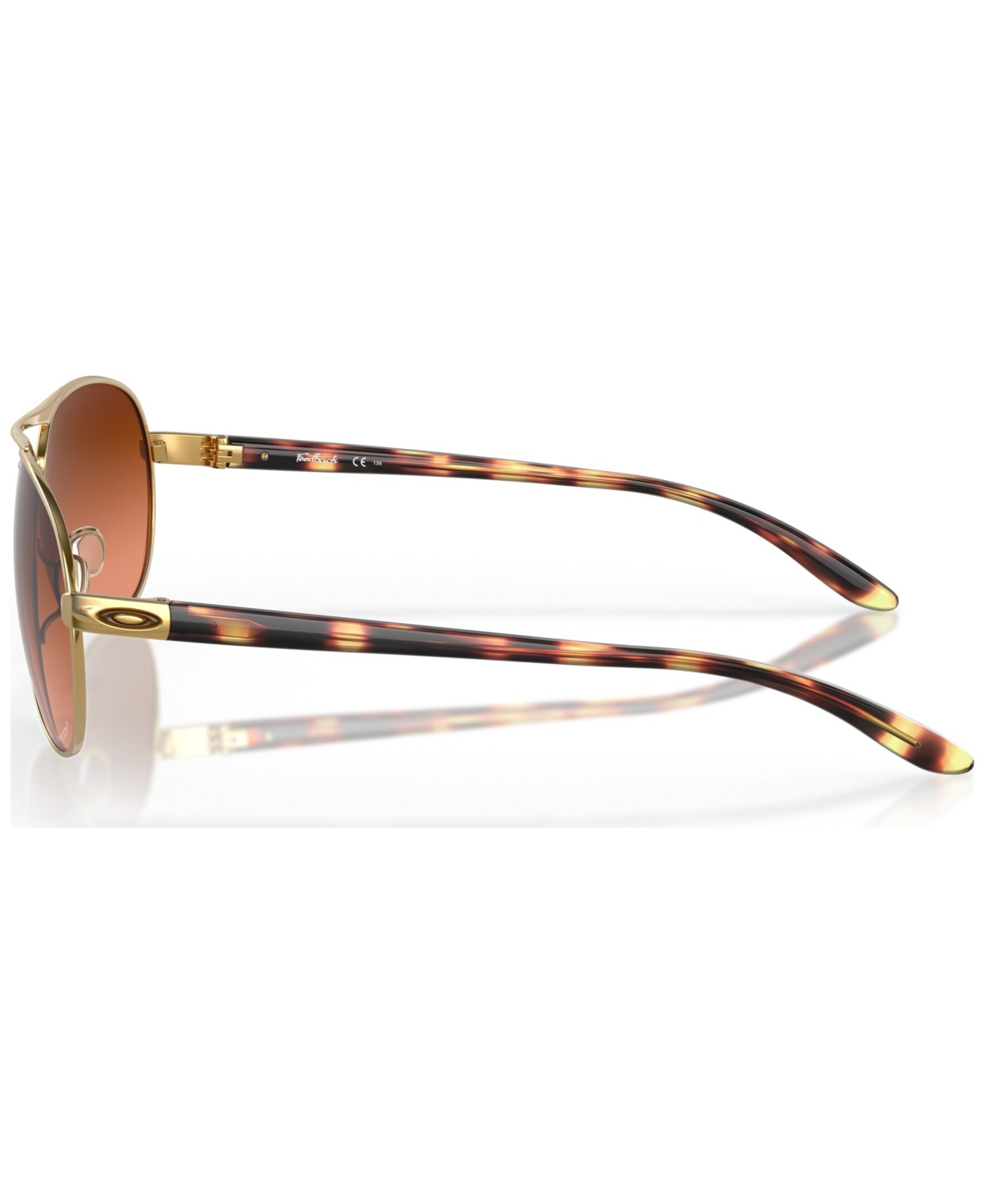 Oakley Women's Sunglasses, Feedback - Polished Gold-Tone