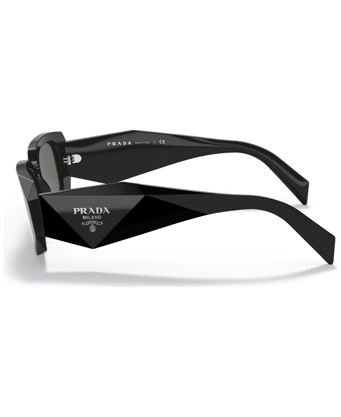 Женские солнцезащитные очки Prada Sunglasses, PR 17WS Mirror, цвет: Чёрный — фото 3