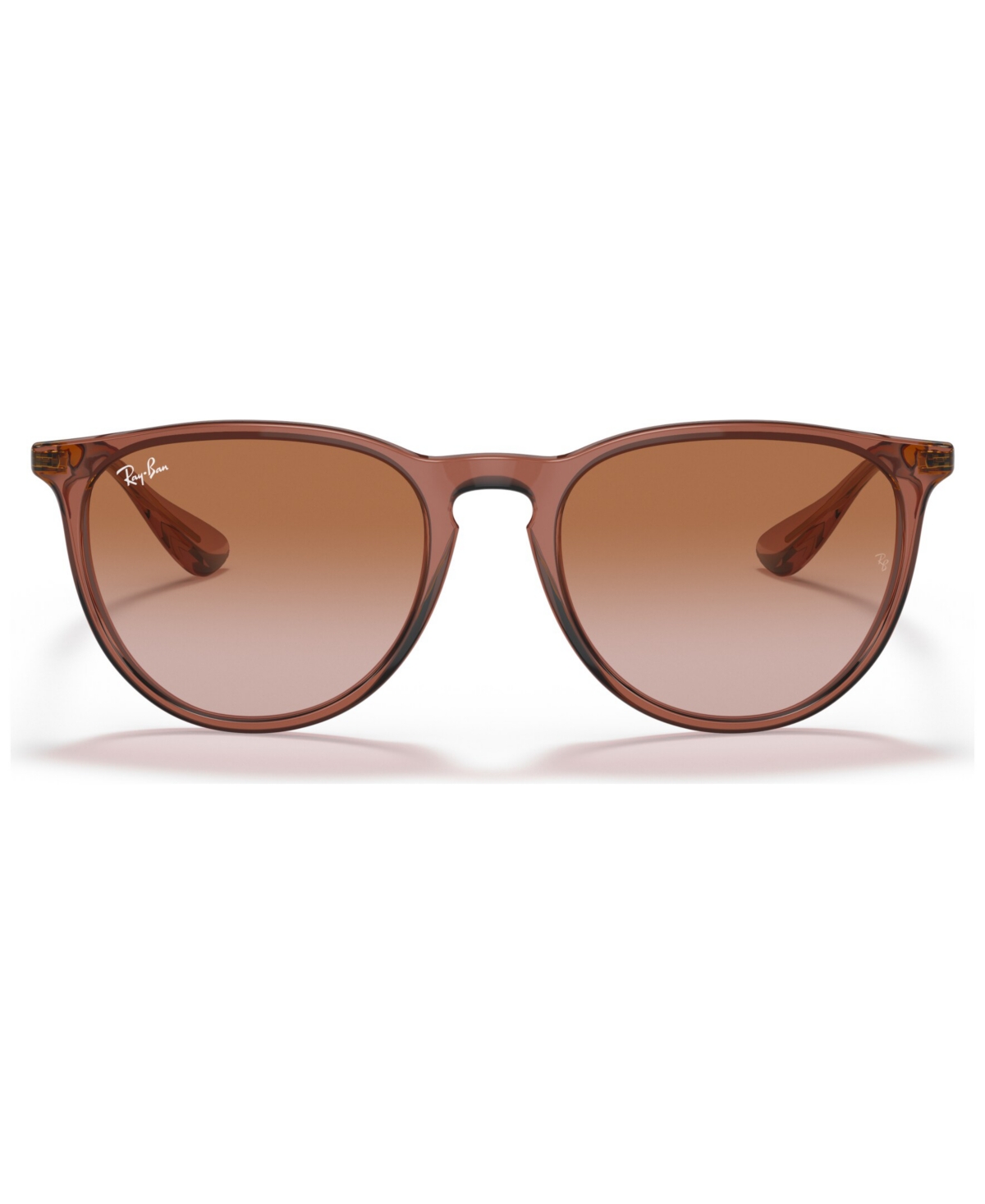 Shop Ray Ban Women's Sunglasses, Erika Classic In Transparent Light Brown