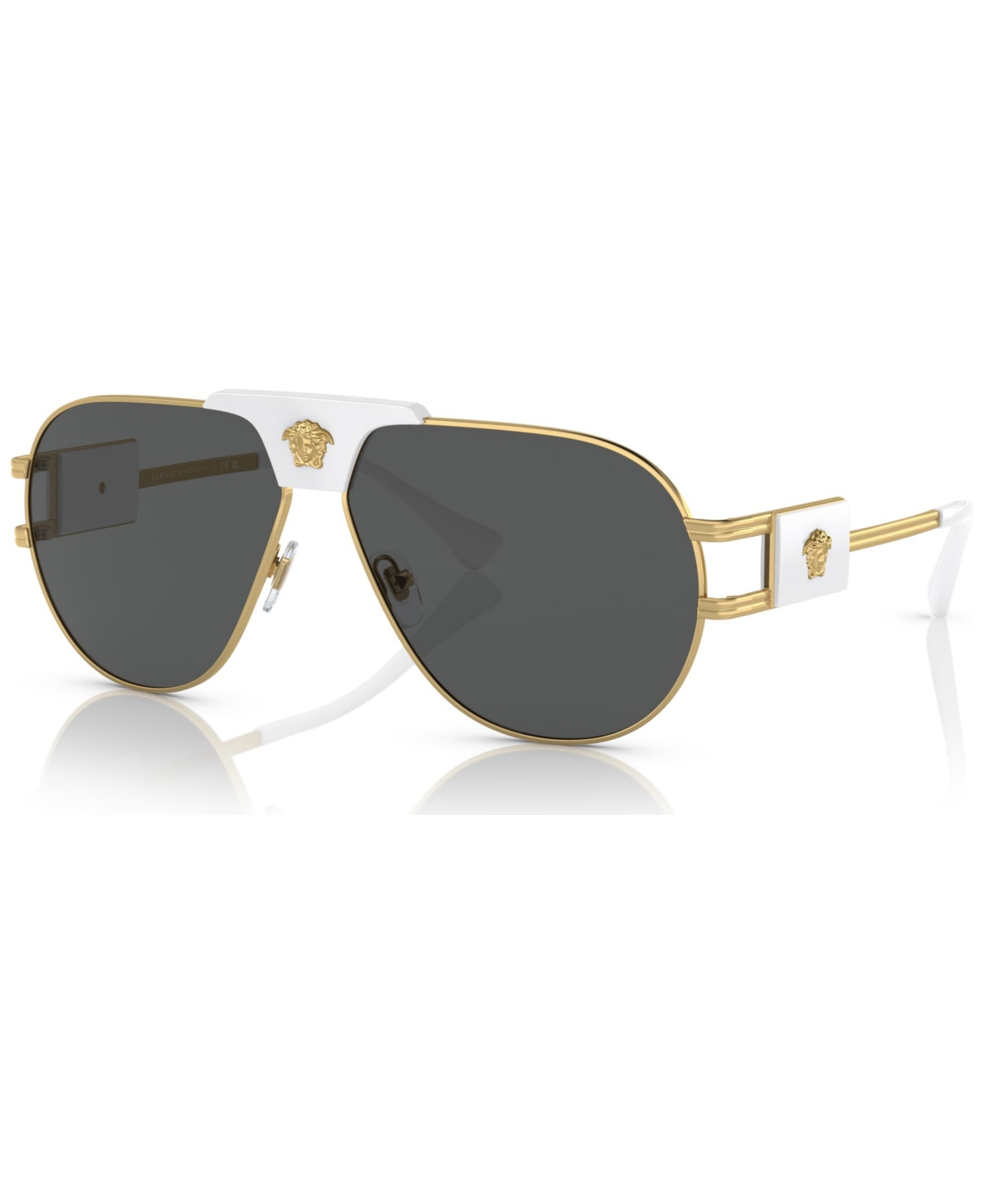 Versace Men's Sunglasses, Ve2252 In Gold-tone