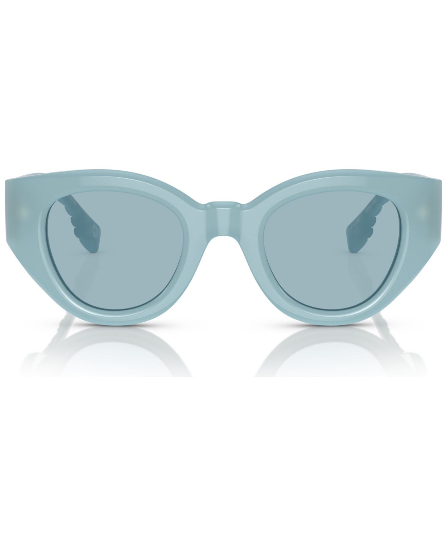 Женские солнцезащитные очки Burberry Sunglasses, BE4390 Meadow, цвет: Лазурный — фото 4