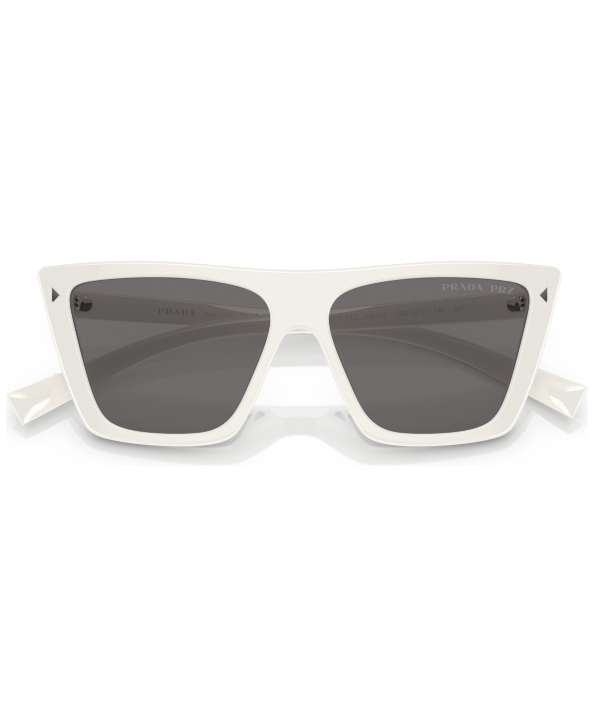 Shop Prada Women's Polarized Sunglasses, Pr 21zs In Talc