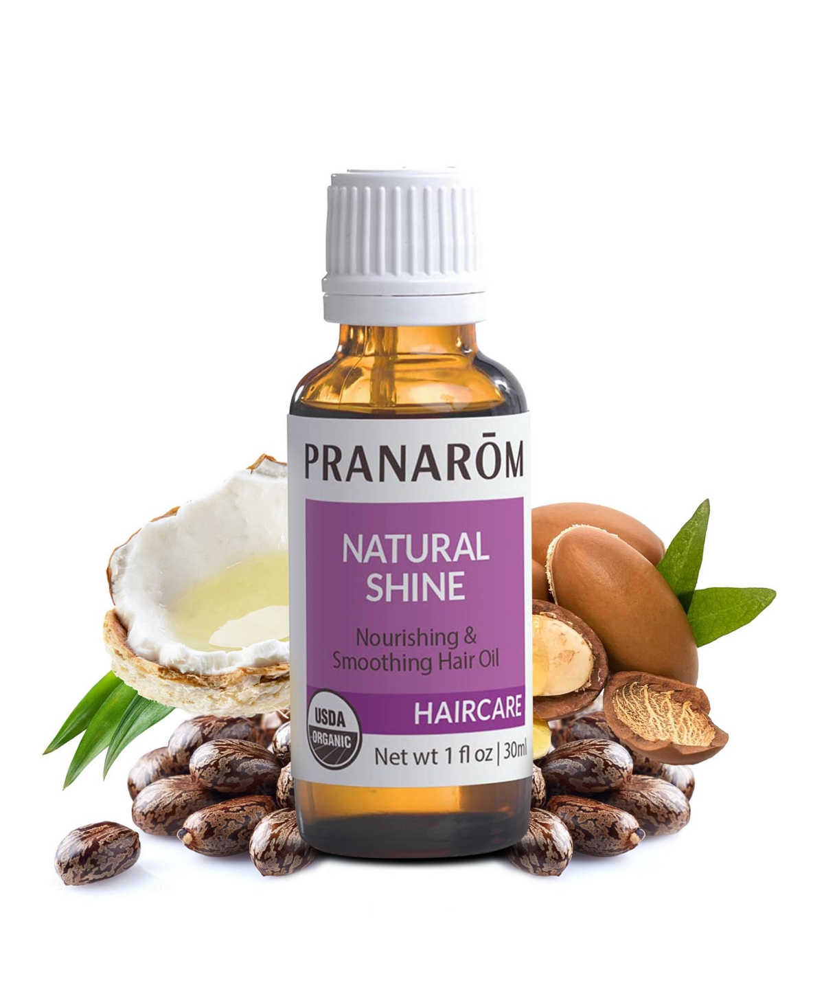 Pranarom Natural Shine Hair Oil 1oz