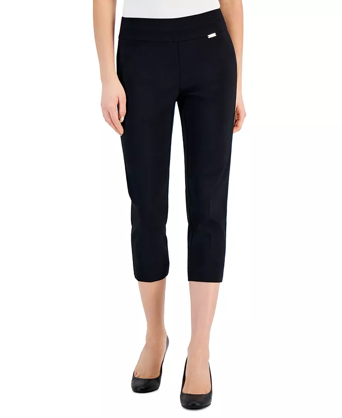 Women's Bengaline Pull-On Capri Pants